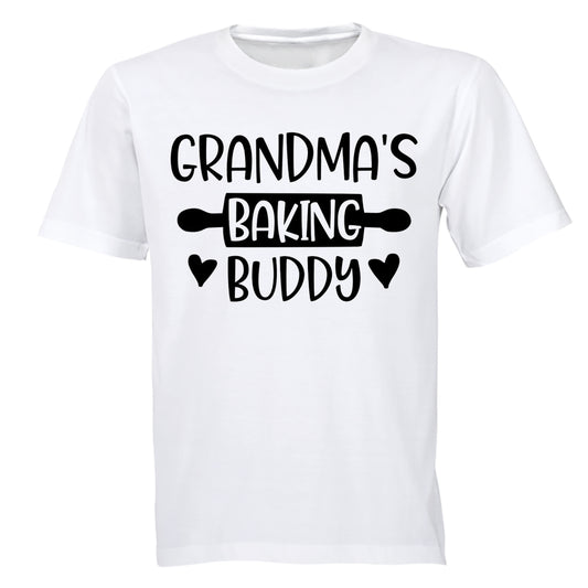 Grandma's Baking Buddy - Kids T-Shirt - BuyAbility South Africa