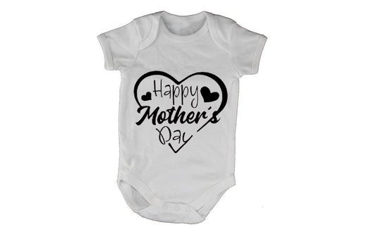 Happy Mothers Day - Hearts - Baby Grow - BuyAbility South Africa