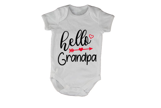 Hello Grandpa - Baby Grow - BuyAbility South Africa