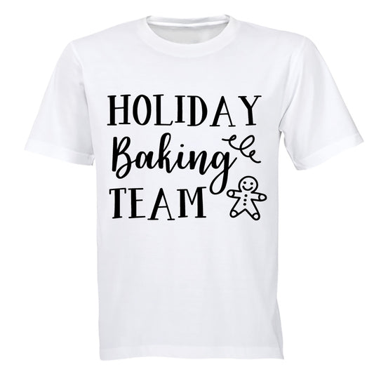 Holiday Baking Team - Christmas - Kids T-Shirt - BuyAbility South Africa