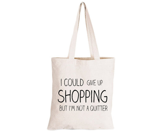 I could give up Shopping - Eco-Cotton Natural Fibre Bag - BuyAbility South Africa