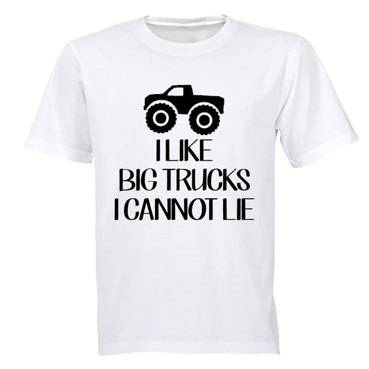 I Like Big Trucks - Kids T-Shirt - BuyAbility South Africa