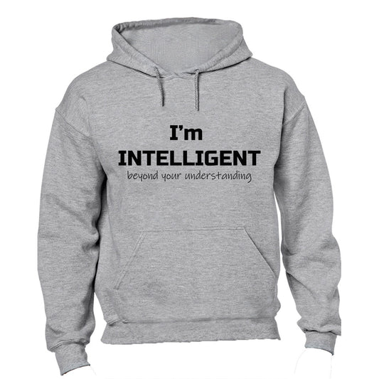 I m Intelligent - Hoodie - BuyAbility South Africa