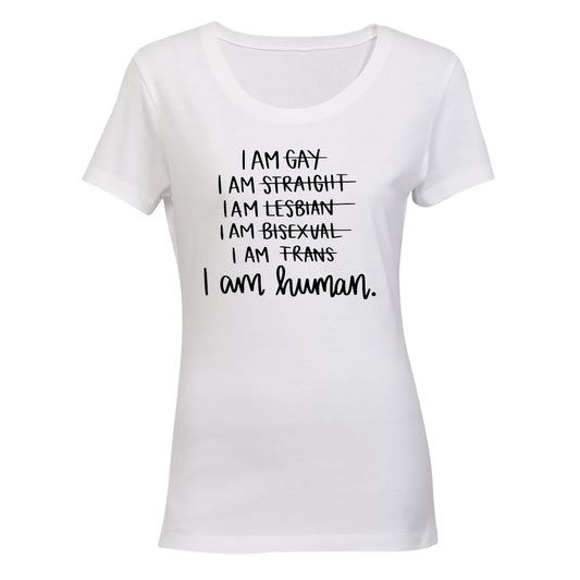 I Am Human - PRIDE - Ladies - T-Shirt - BuyAbility South Africa