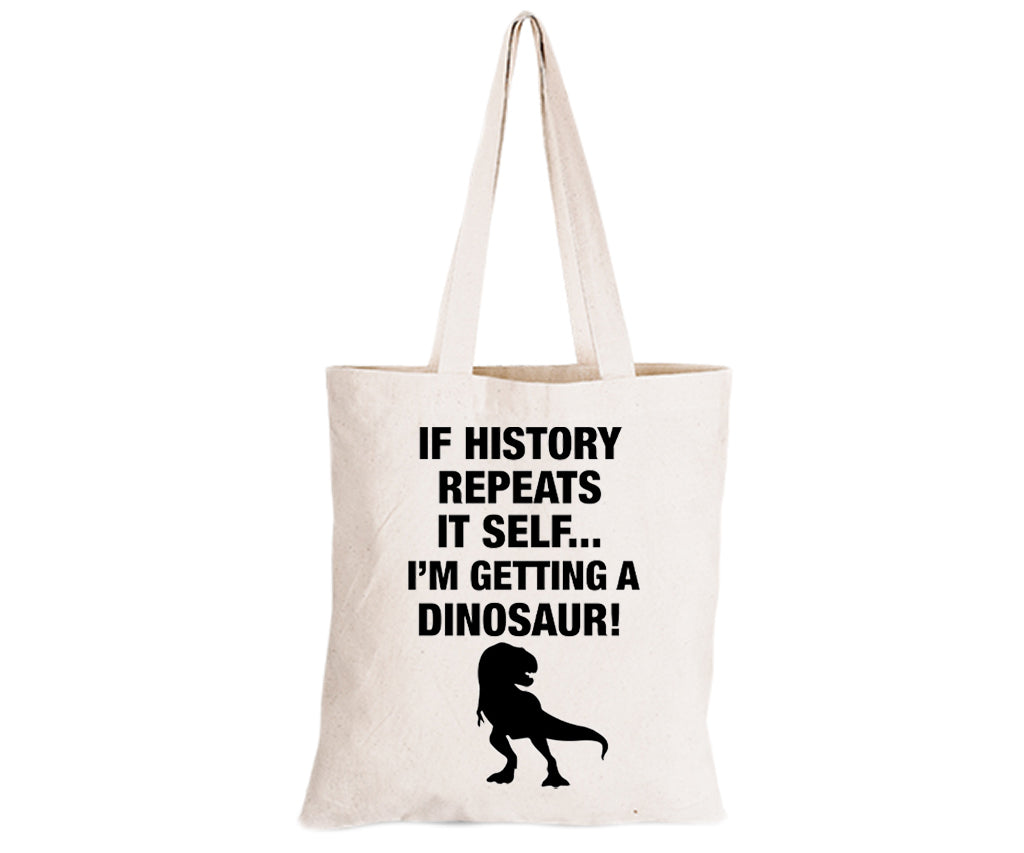 If History Repeats Itself - Eco-Cotton Natural Fibre Bag - BuyAbility South Africa