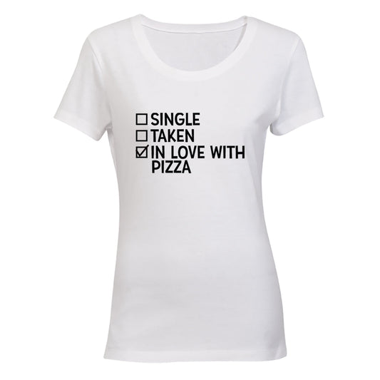 In Love With PIZZA - Valentine - Ladies - T-Shirt - BuyAbility South Africa