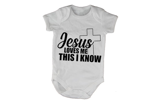 Jesus Loves Me, I Know - Baby Grow - BuyAbility South Africa