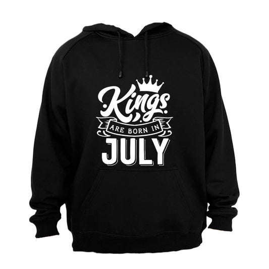 Kings Are Born in July - Hoodie - BuyAbility South Africa