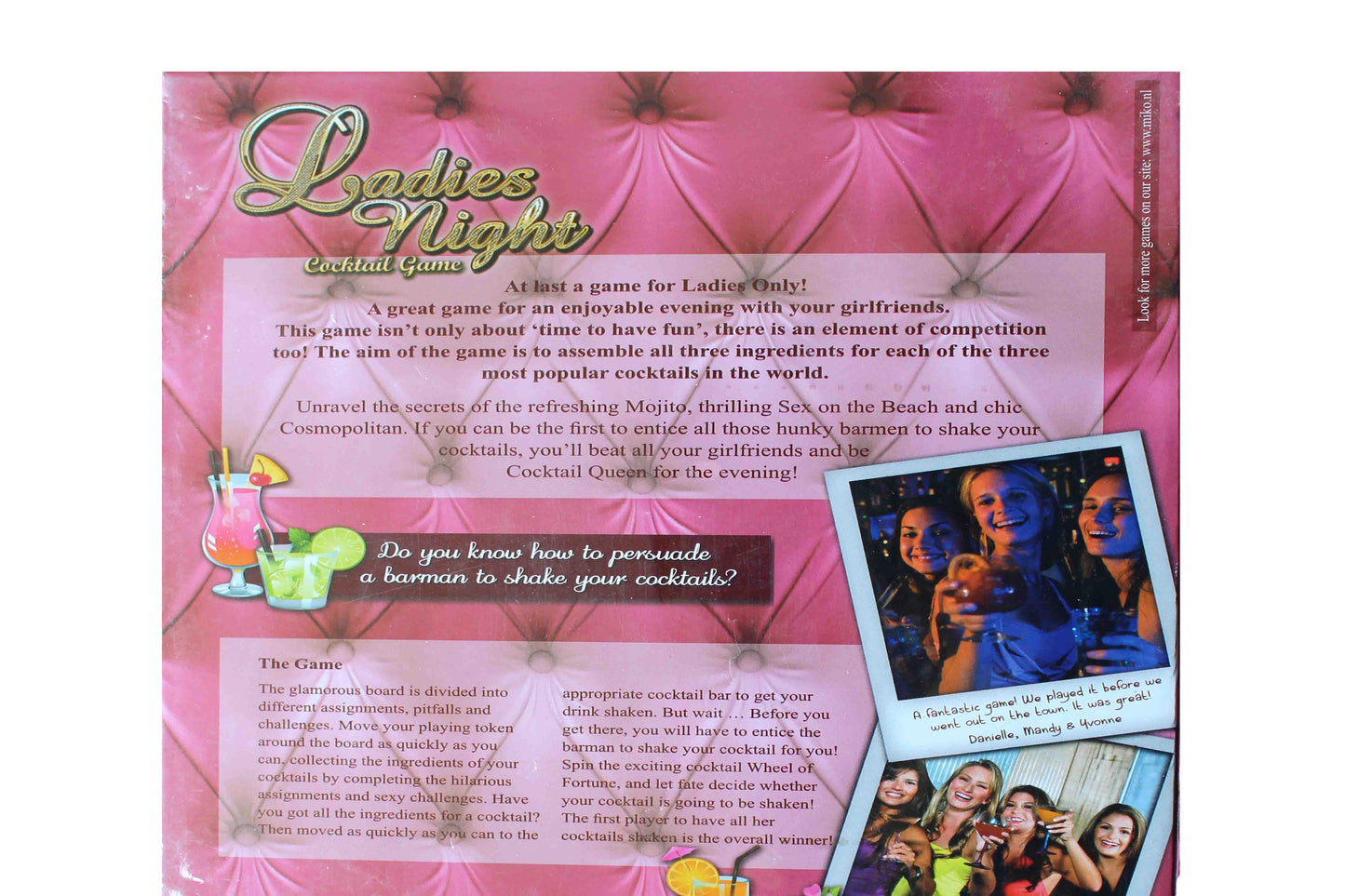 Ladies Night Cocktail Board Game - BuyAbility