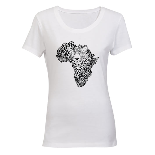 Leopard - Africa - Ladies - T-Shirt - BuyAbility South Africa
