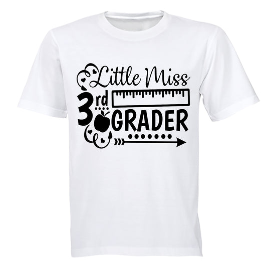 Little Miss 3rd Grader - Kids T-Shirt - BuyAbility South Africa