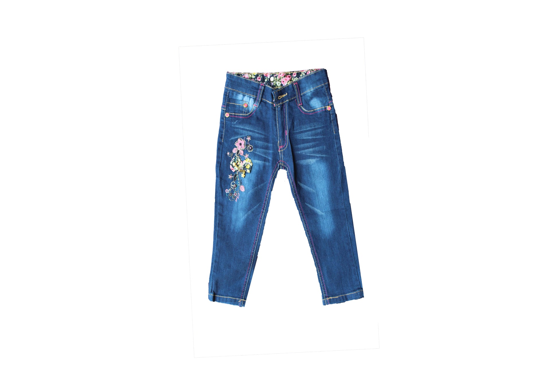Bow and Flowers - Jeans - BuyAbility South Africa