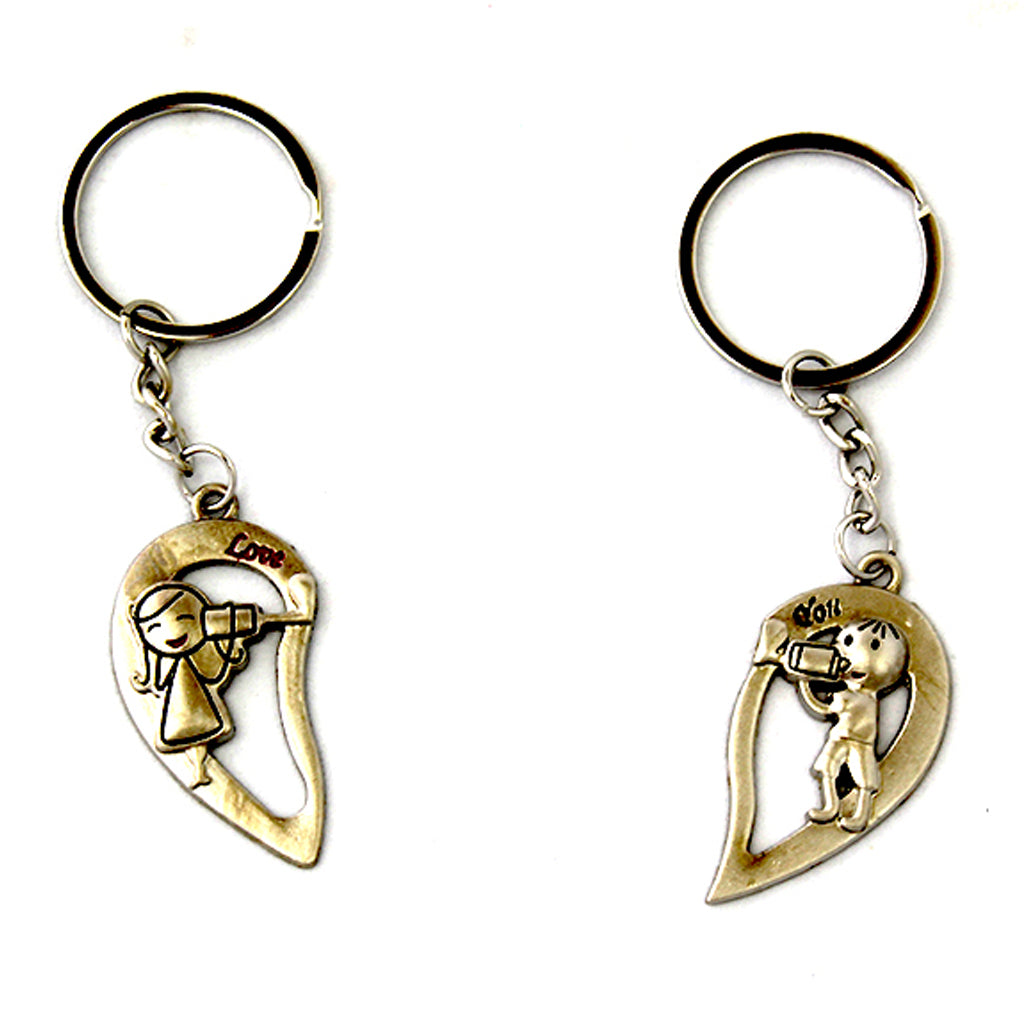 His and Hers Secret Message Keyrings - BuyAbility South Africa