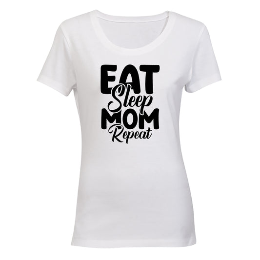 Mom. Repeat - Ladies - T-Shirt - BuyAbility South Africa