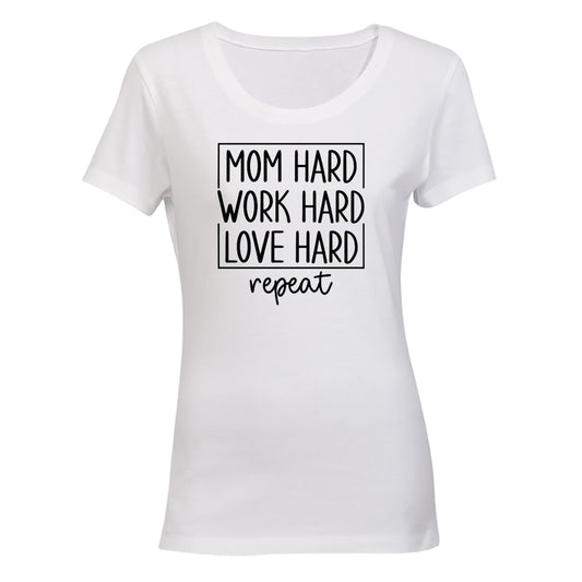 Mom Hard - Ladies - T-Shirt - BuyAbility South Africa