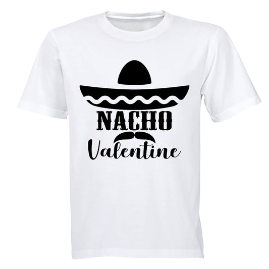 Nacho Valentine - Mustache - Adults - T-Shirt - BuyAbility South Africa
