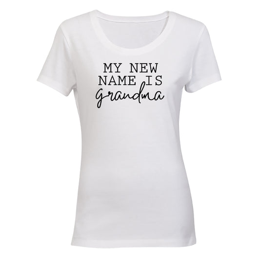 My New Name Is Grandma - Ladies - T-Shirt - BuyAbility South Africa