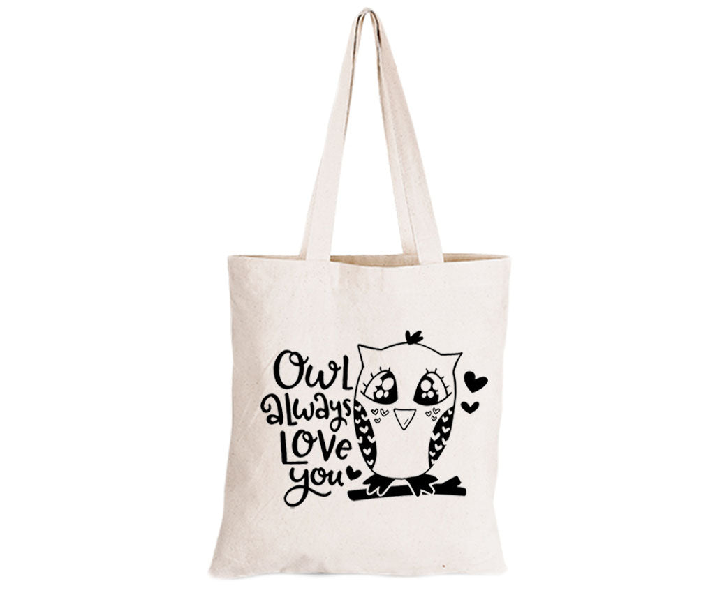 Owl Always Love You - Eco-Cotton Natural Fibre Bag - BuyAbility South Africa