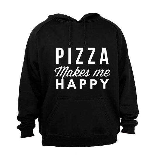 Pizza Makes Me Happy - Hoodie - BuyAbility South Africa