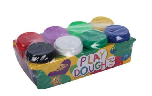 Play Dough - 8 Piece Set with Moulds