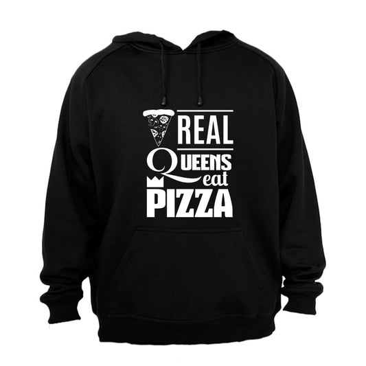 Real Queens Eat Pizza - Hoodie - BuyAbility South Africa