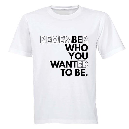 Remember - Adults - T-Shirt - BuyAbility South Africa