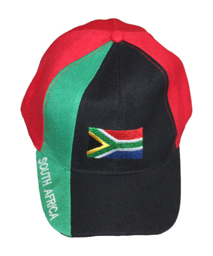 South Africa - Flag Embroidered Cap