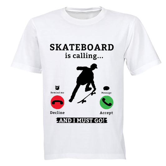 Skateboard is Calling - Kids T-Shirt - BuyAbility South Africa