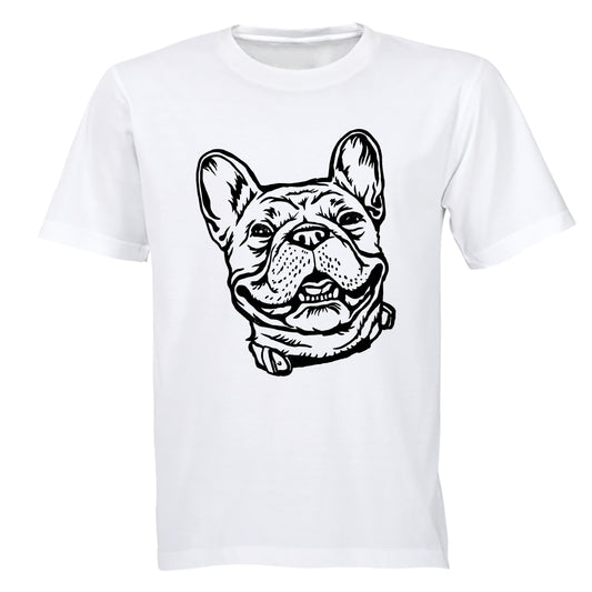 Smiling French Bulldog - Kids T-Shirt - BuyAbility South Africa