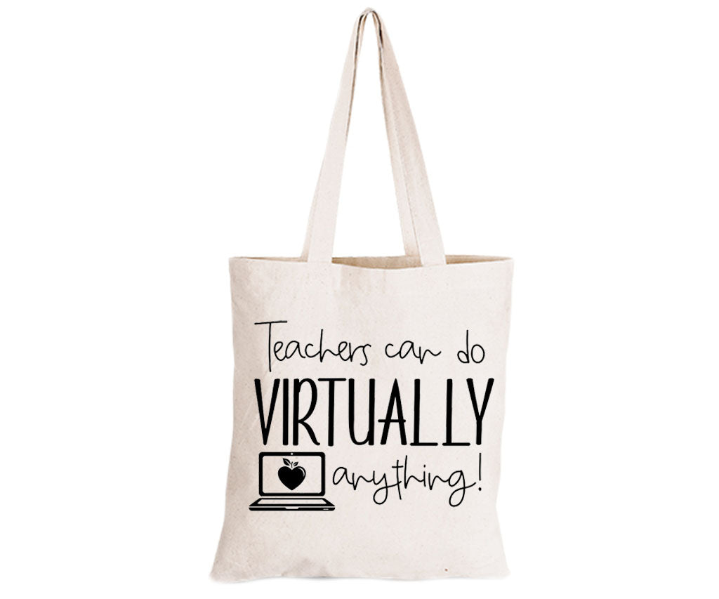 Teachers- Virtually Anything - Eco-Cotton Natural Fibre Bag - BuyAbility South Africa