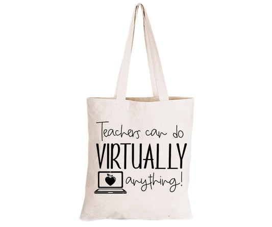 Teachers-  Virtually Anything - Eco-Cotton Natural Fibre Bag - BuyAbility South Africa