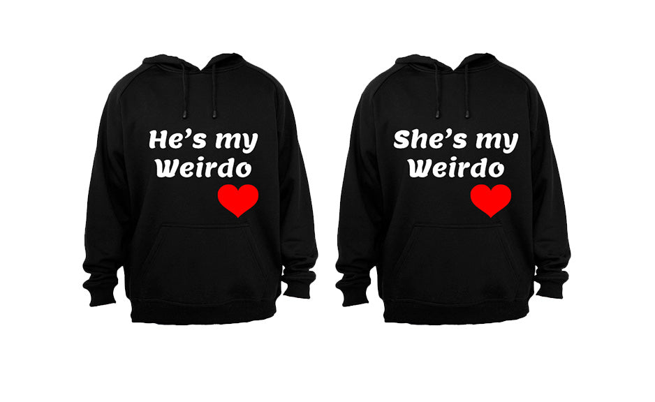 Weirdo Couple! - Couples Hoodies (1 Set) - BuyAbility South Africa