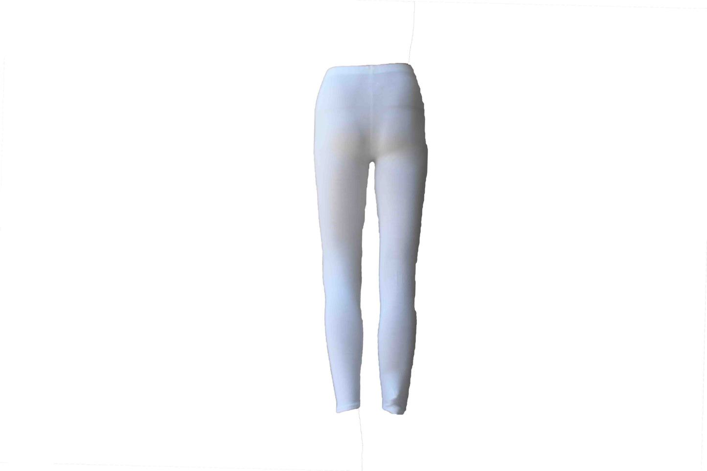 Plain White Leggings - BuyAbility