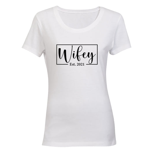 Wifey EST. 2021 - Ladies - T-Shirt - BuyAbility South Africa