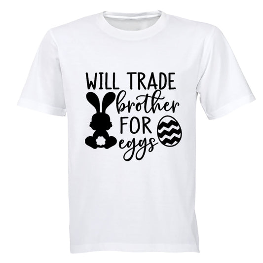 Trade Brother for Eggs - Easter - Kids T-Shirt - BuyAbility South Africa