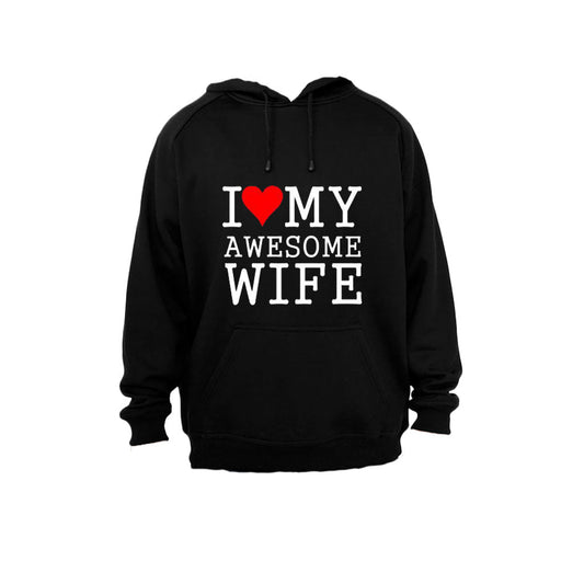 I Love my Awesome Wife - Hoodie - BuyAbility South Africa