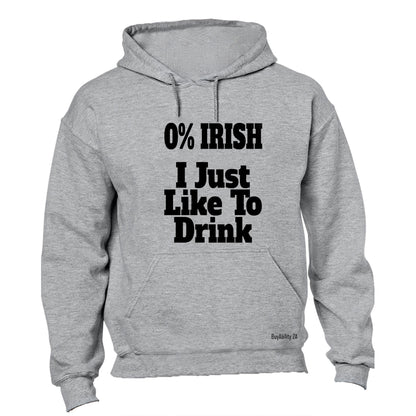 0% Irish - St. Patricks - Hoodie
