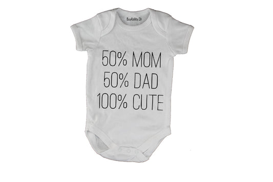 100% Cute! - Baby Grow