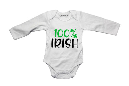 100% Irish - St. Patricks - Baby Grow