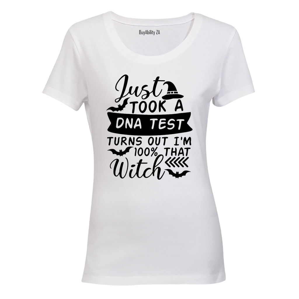100% That Witch - Halloween - Ladies - T-Shirt