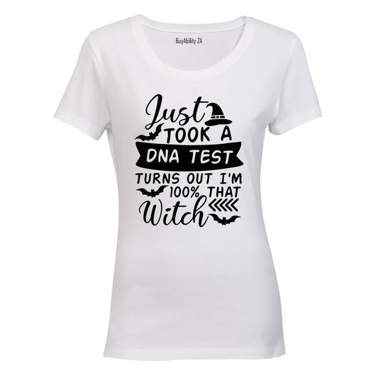 100% That Witch - Halloween - Ladies - T-Shirt