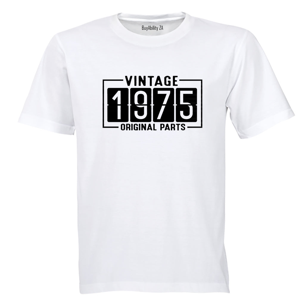 1975 Original Parts - Adults - T-Shirt - BuyAbility South Africa