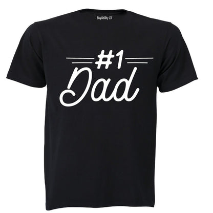 #1 Dad - Adults - T-Shirt