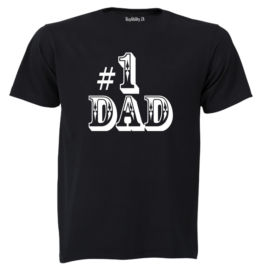 #1 DAD - Adults - T-Shirt - BuyAbility South Africa