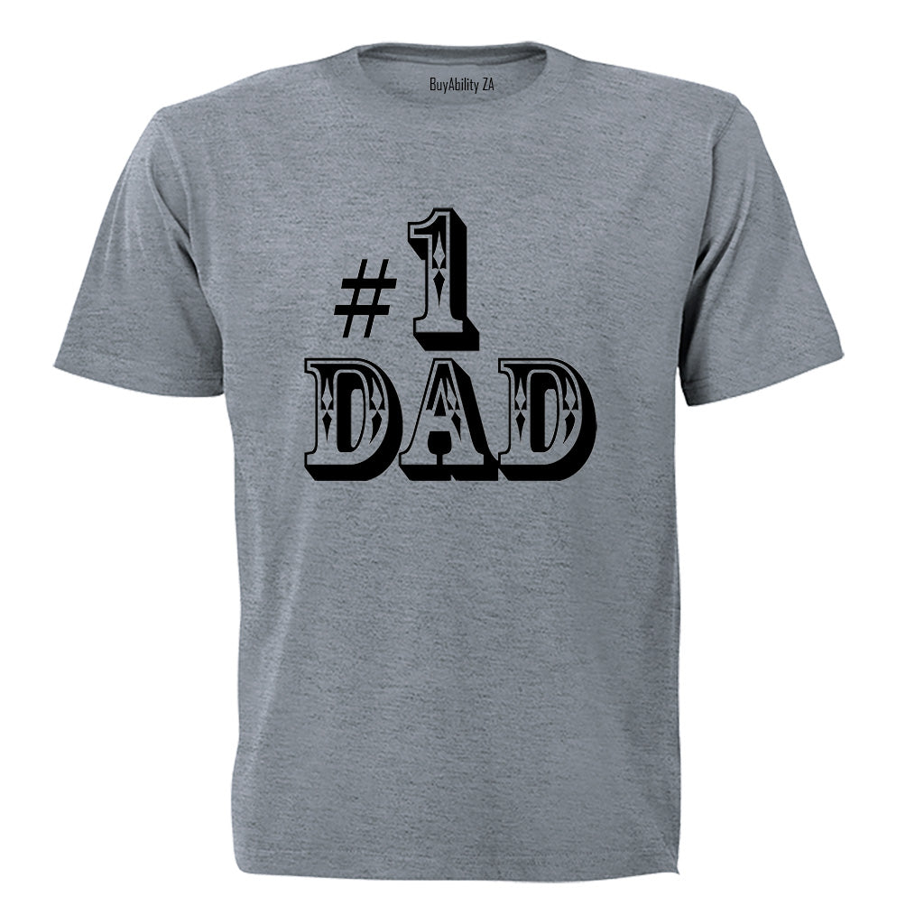 #1 DAD - Adults - T-Shirt - BuyAbility South Africa