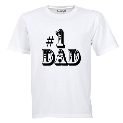 #1 DAD - Adults - T-Shirt - BuyAbility South Africa