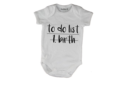 1. Birth - Baby Grow