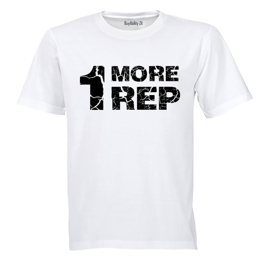 1 More Rep - Adults - T-Shirt