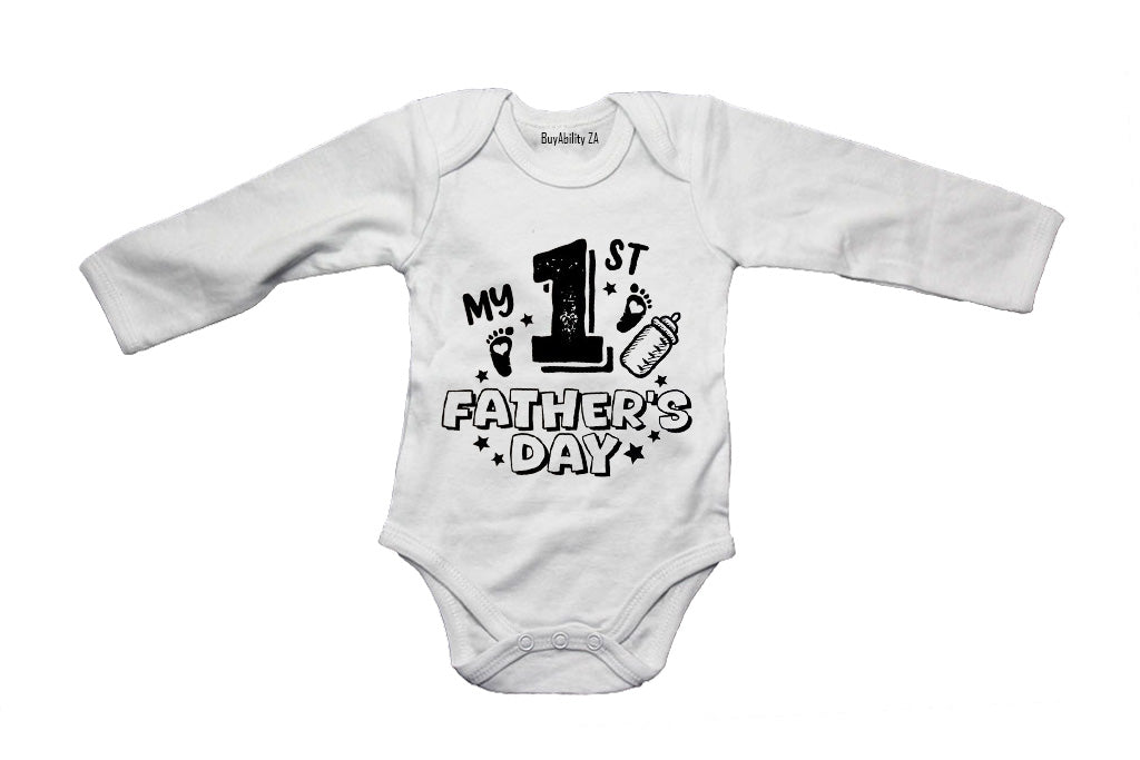 1st Father's Day - Stars - Baby Grow - BuyAbility South Africa