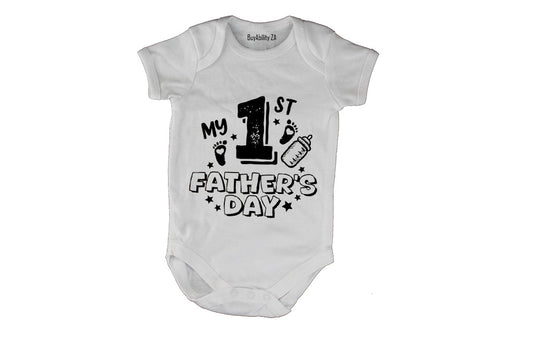 1st Father's Day - Stars - Baby Grow - BuyAbility South Africa